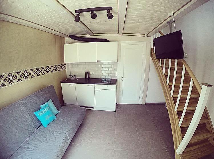 Karkse Appartement Pervalka Buitenkant foto